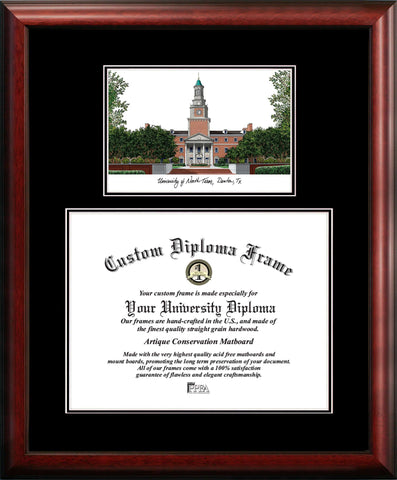University of North Texas Diplomate Diploma Frame