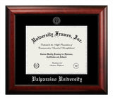 Valparaiso University 10w x 8h Silver Embossed Diploma Frame