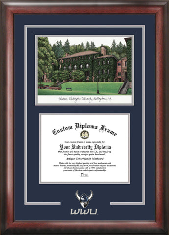 Western Washington University 11w x 8.5hSpirit Graduate Diploma Frame