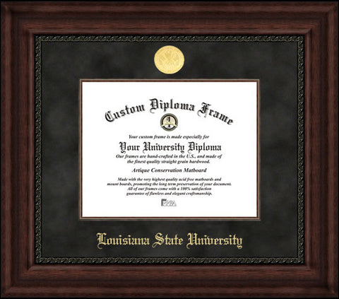 Louisiana State University Executive Diploma Frame