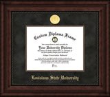 Louisiana State University 11w x 8.5h Executive Diploma Frame