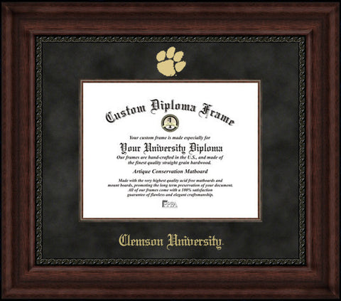 Clemson University 11w x 8.5h Executive Diploma Frame