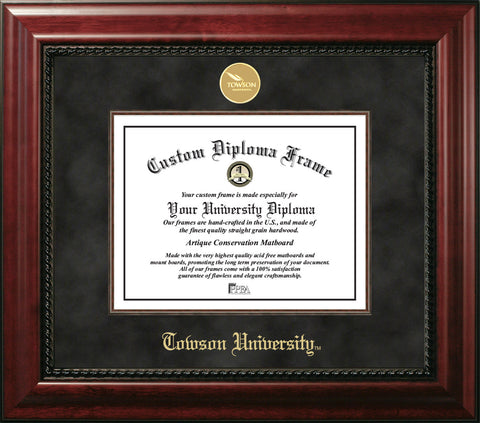 Towson University 14w x 11h Executive Diploma Frame