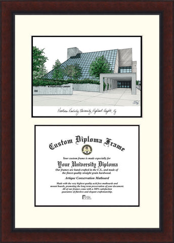 Northern Kentucky University 11w x 8.5h Legacy Scholar Diploma Frame