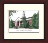 Tennessee Tech Legacy Alumnus Framed Lithograph