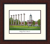 University of Missouri Legacy Alumnus Framed Lithograph