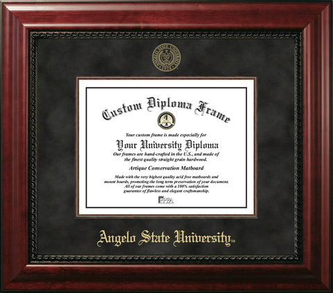 Angelo State University 14w x 11h Executive Diploma Frame