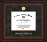 University of Illinois 11w x 8.5h Executive Diploma Frame