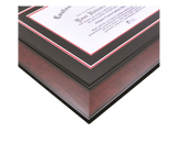 University of Texas, Austin Longhorns 8.5"h x 11"w Black and Burnt Orange  Diploma Frame