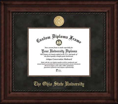 Ohio State Executive 11w x 8.5h Executive Diploma Frame
