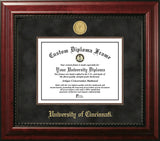 University of Cincinnati 11w x 8.5h Executive Diploma Frame
