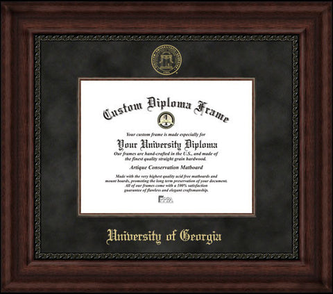 University of Georgia 15w x 12h Executive Diploma Frame