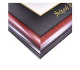 Virginia Tech 15.5w x 13.5h Gold Embossed Diploma Frame