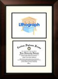 Virginia Tech Legacy 15.5w x 13.5h  Scholar Diploma Frame