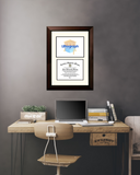 Indiana State 11w x 8.5h Legacy Scholar Diploma Frame