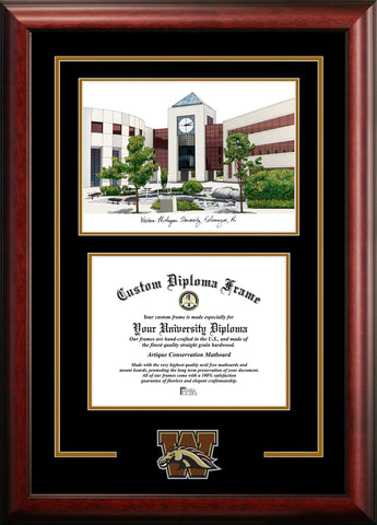 Western Michigan University Spirit Graduate Diploma Frame