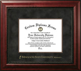 Minnesota State University, Mankato 11w x 8.5h Executive Diploma Frame