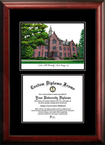 Seton Hall 11w x 8.5h Diplomate Diploma Frame
