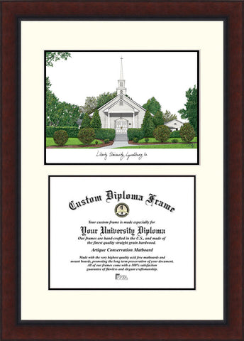 Liberty University Legacy Scholar Diploma Frame