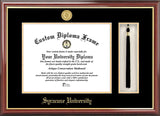 Syracuse University 11w x 8.5h Tassel Box and Diploma Frame