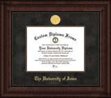 University of Iowa 11w x 8.5h Executive Diploma Frame
