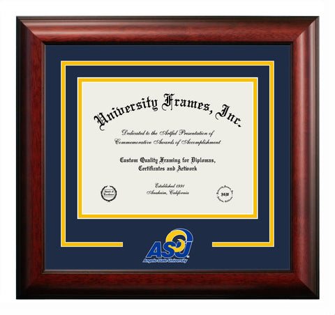 Angelo State University  8.5"H x 11"W Spirit Diploma Frame