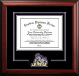 James Madison Dukes 16w x 12h Spirit Diploma Frame
