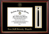 Texas A&M Kingsville University 14w x 11h Tassel Box and Diploma Frame