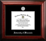 University of Wisconsin - Madison 8w x 6h Silver Embossed Diploma Frame