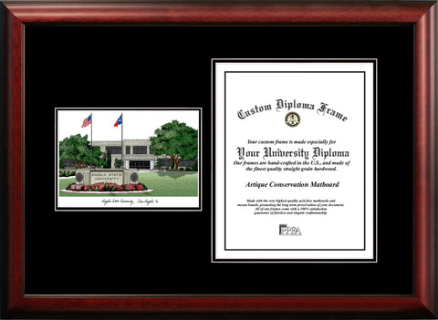Angelo State University Diplomate Diploma Frame