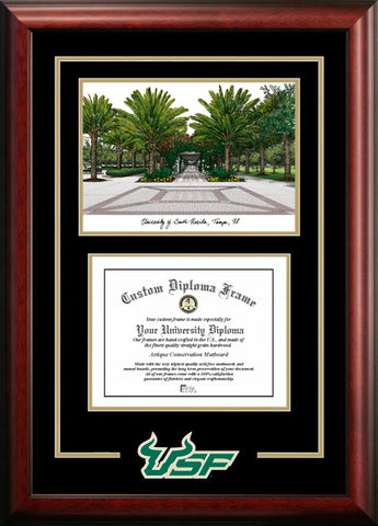 South Florida Bulls Spirit Graduate Diploma Frame