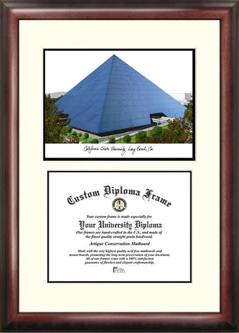 Cal State Long Beach 11w x 8.5h Scholar Diploma Frame