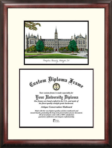 Georgetown University Scholar 17w x 14h Diploma Frame