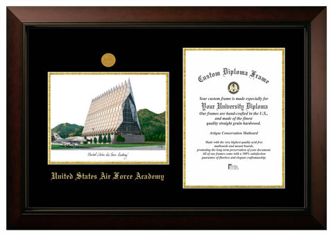 United States Air Force Academy Legacy Scholar Diploma Frame