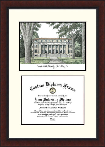 Colorado State University  Legacy Scholar Diploma Frame
