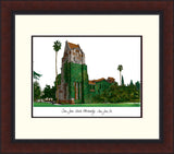 San Jose State University Legacy Alumnus Framed Lithograph