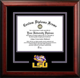 Louisiana State University Tigers 14w x 11h Spirit Diploma Frame
