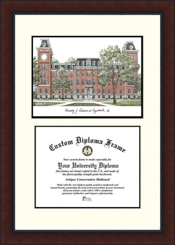 University of Arkansas 11w x 8.5h Legacy Scholar Diploma Frame