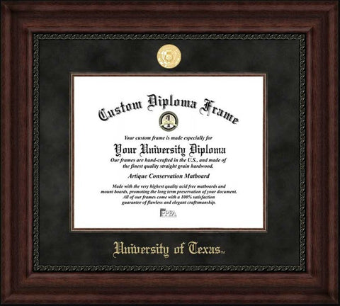 University of Texas, Austin 14w x 11h Executive Diploma Frame