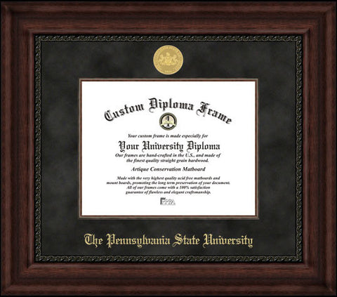 Penn State University 11w x 8.5h Executive Diploma Frame
