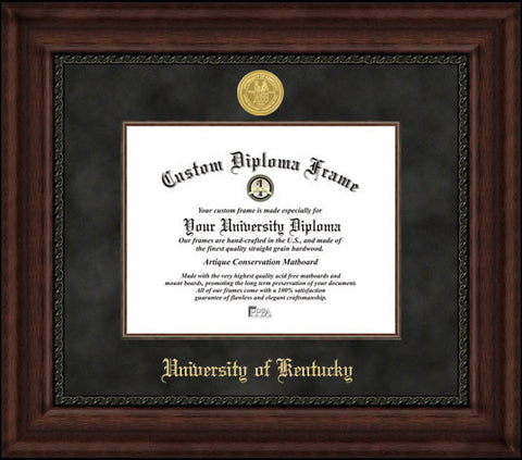 University of Kentucky 11w x 8.5h Executive Diploma Frame