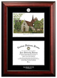 University of Kentucky 11w x 8.5h Silver Embossed Diploma Frame with Campus Images Lithograph
