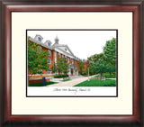 Illinois State Alumnus Framed Lithograph