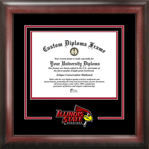 Illinois State Redbirds 11w x 8.5h Spirit Diploma Frame