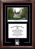 Northwestern University 11w x 8.5h Spirit Graduate Diploma Frame