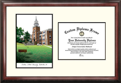 Southern Illinois University 11w x 8.5h Scholar Diploma Frame