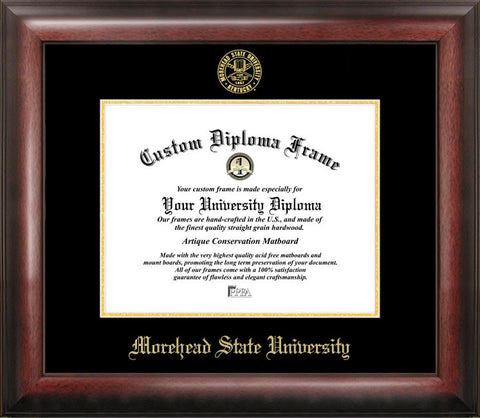 Morehead State University 11w x 8.5h Gold Embossed Diploma Frame