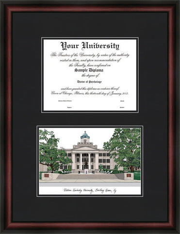 Western Kentucky University 11w x 8.5h Diplomate Diploma Frame