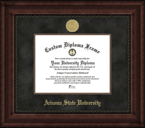 Arizona State University 11w x 8.5h Executive Diploma Frame