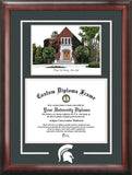 Michigan State University Alumni Chapel  Spirit Graduate Frame with Campus Image